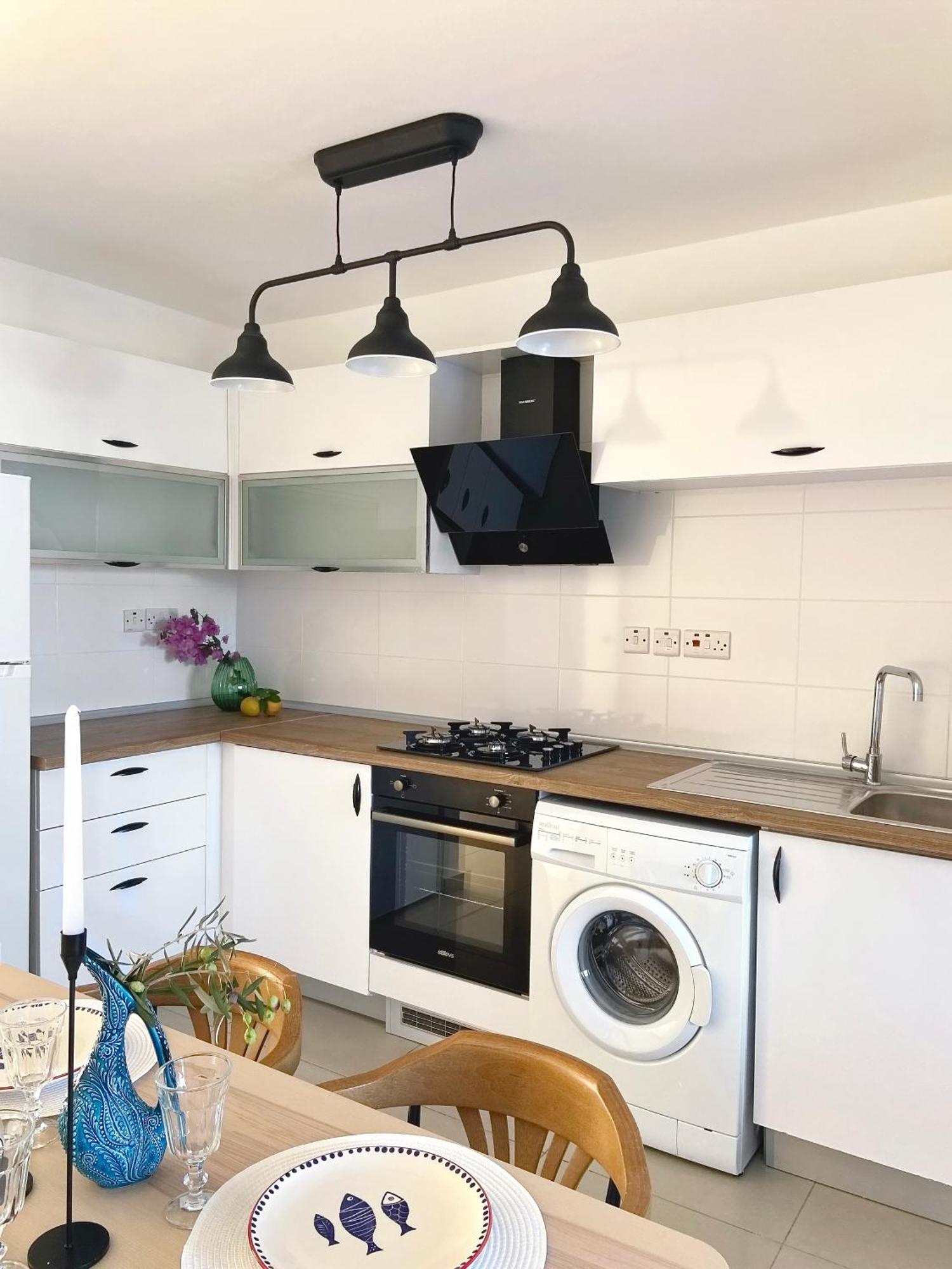 Spacious Three-Bedroom Apartment With Sea View A4 Lapithos  Ngoại thất bức ảnh